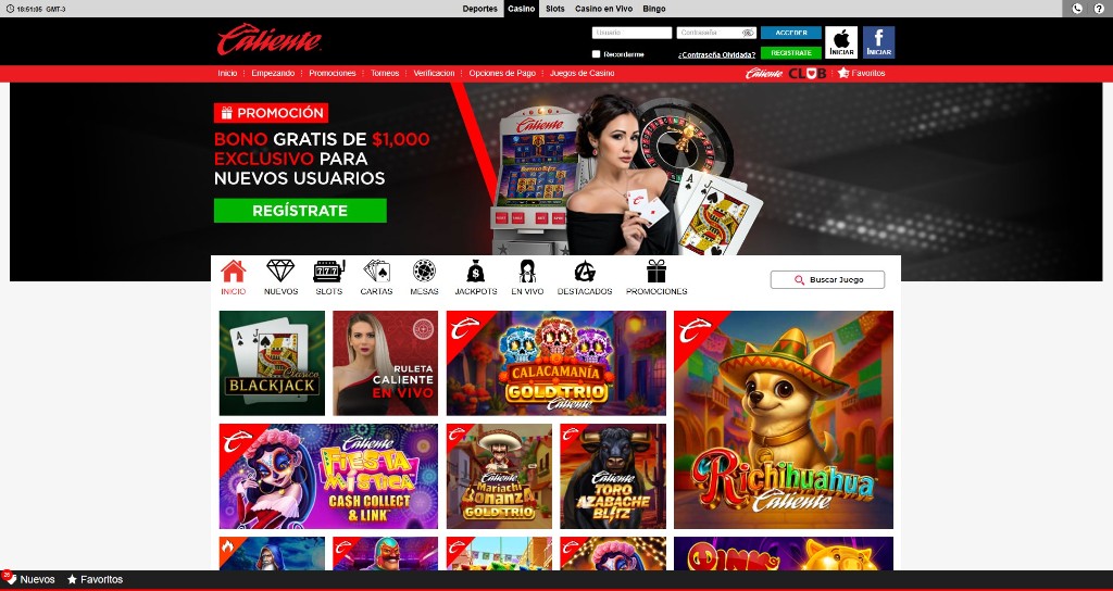 Caliente casino